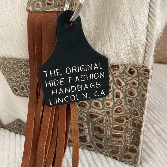 Holy Cow Couture Handbag Hair on Cowhide NWOT - Picture 5 of 12